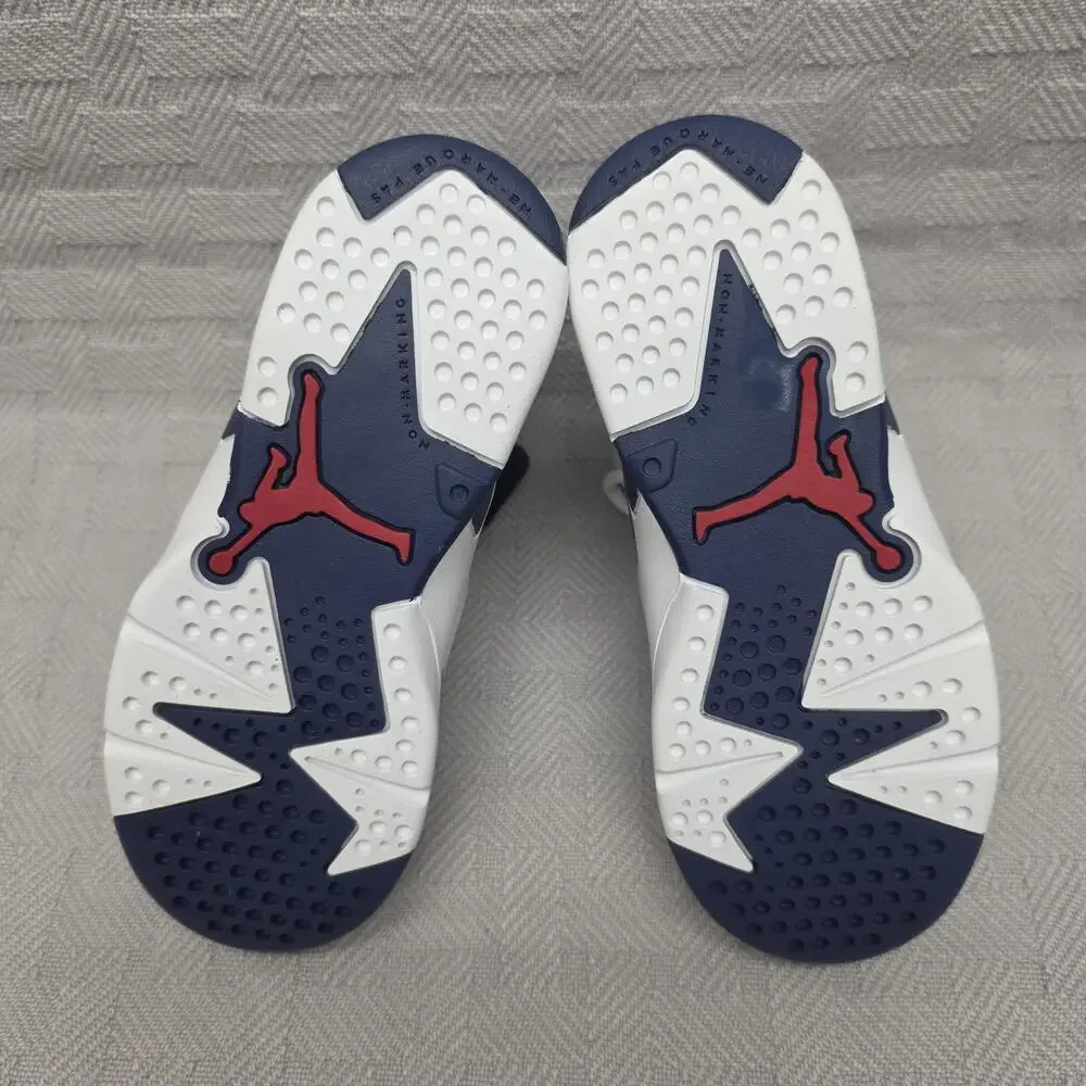 Nike Air Jordan 6 Retro Olympic Kids Size 11c DV3605-164